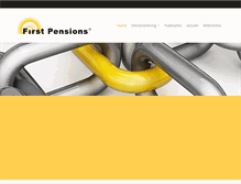 Tablet Screenshot of firstpensions.nl